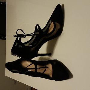 Jessica Simpson suede high heels